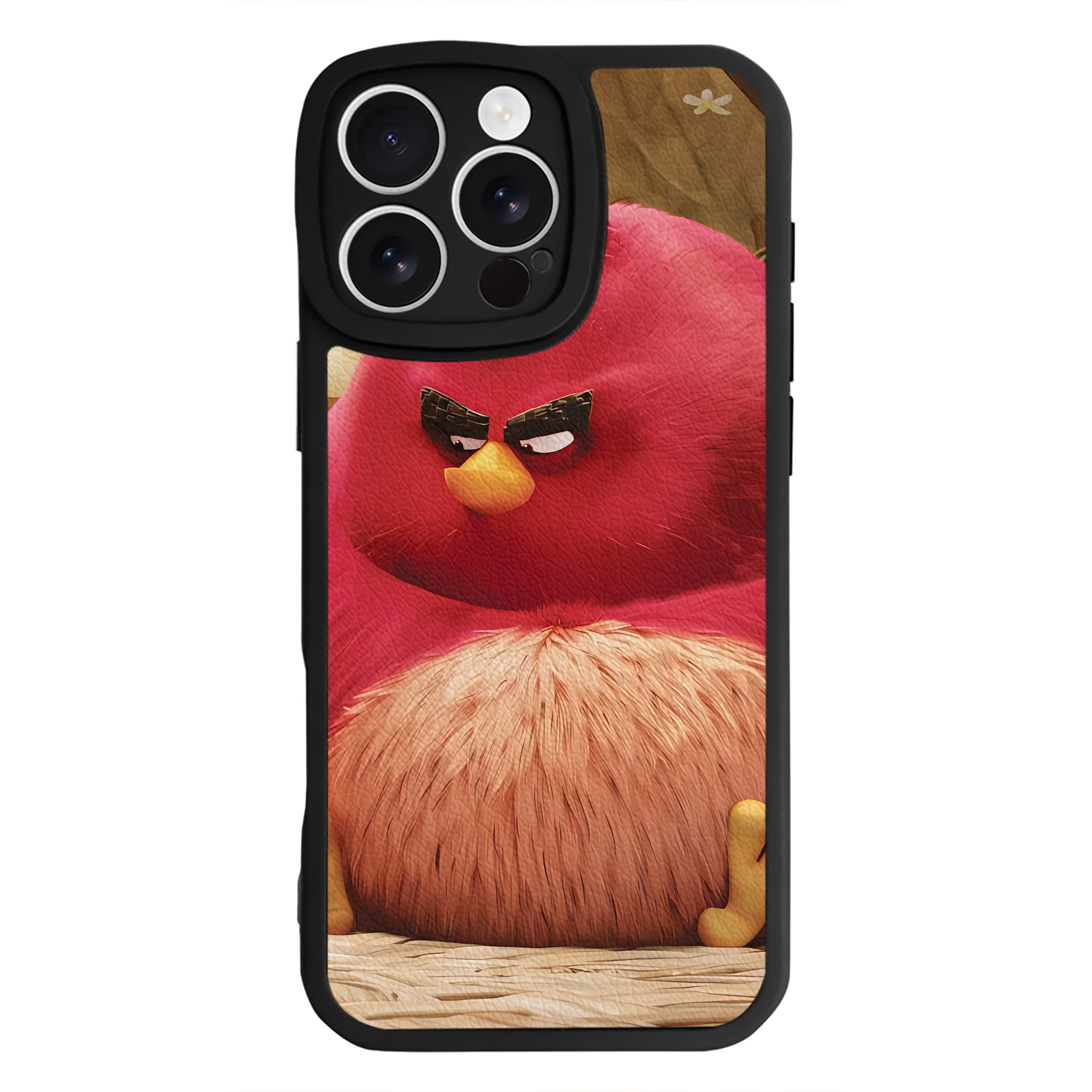 （画像用） Angry Birds アングリーバード 【iPhone 16シリーズ対応】シリコンスマホケース（レザー調） 材質：シリコン